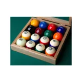 pool biliárd golyókészlet Aramith 100, 57,2mm-es, fadobozban (LIMITED AND DEDICATED EDITION) · záber 2