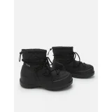 Bokacsizmák télen MOON BOOT MB MEZZALUNA QUILTED MID WP-N001 BLACK · záber 2