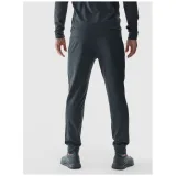 Férfi bélelt melegítőnadrágok 4F TROUSERS FNK-WAW24TFTRM681-22M-ANTHRACITE MELANGE · záber 2
