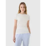 Női rövid ujjú póló 4F TSHIRT F1995-11S-OFF WHITE · záber 2