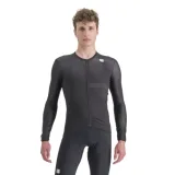 Férfi kerékpáros mez hosszú ujjal SPORTFUL Matchy long sleeve jersey, black · záber 1