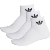 Zoknik ADIDAS ORIGINALS 3 PACK - MID ANKLE SCK-WHIT · záber 1