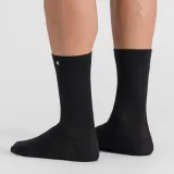 Férfi kerékpáros zoknik SPORTFUL Matchy wool socks, black · záber 4