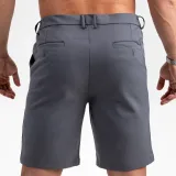 Férfi rövidnadrág Iron Aesthetics Chino Flex, szürke · záber 4