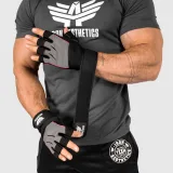 Edzőkesztyű Iron Aesthetics Leather Beast, szürke · záber 2