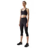 Női 3 4 edzőnadrágok 4F TIGHTS FNK-WSS24TFTIF187-20S-DEEP BLACK · záber 3