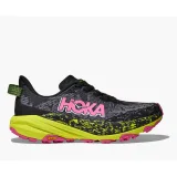 Női terepfutó cipő HOKA Speedgoat 6 W black neon hoka citrus · záber 3