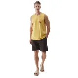 Férfi ujjatlan póló 4F TSHIRT-WSS24TTSHM1319-71S-YELLOW · záber 3