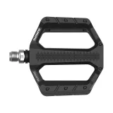Bicikli pedálok SHIMANO MTB Flat EF202 čierne · záber 2