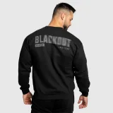 Férfi pulóver Iron Aesthetics Blackout, fekete · záber 1