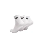 Zoknik ADIDAS ORIGINALS 3 PACK - MID ANKLE SCK-WHIT · záber 2