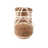 Alacsony téli cipők MOON BOOT MB ICON LOW FLEECE-M047 CAMEL · záber 2