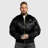 Bomber dzseki Iron Aesthetics Maverick, fekete · záber 5