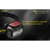 Fejlámpa NITECORE NU35 · záber 5