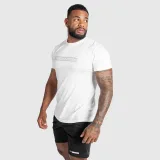 Férfi fitness póló Iron Aesthetics Glam, fehér · záber 2