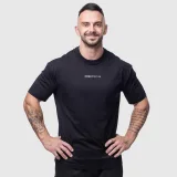 Oversize póló Iron Aesthetics Vibe Tee, fekete · záber 2
