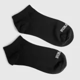 Zokni Iron Aesthetics ASTHX Ankle socks 3pack, fekete · záber 3