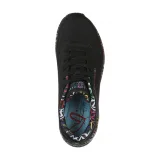 Női szabadidőcipők SKECHERS Uno Loving Love W black · záber 4
