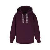 Női kapucnis pulóver VOLCANO B-ROSI-403-BURGUNDY · záber 5