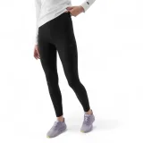 Női leggings 4F TIGHTS-WSS24TTIGF137-20S-DEEP BLACK · záber 4