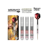 darts szett steel Shot Michael Smith Achieve 25g, 90% wolfram gravírozott · záber 5