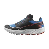 Férfi futó trail cipők SALOMON Thundercross M french blue black cherry tomato · záber 2