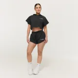 GymBeam Women‘s Relay Cropped Hoodie Black · záber 5