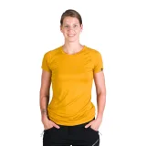 Női rövid ujjú túrázó póló NORTHFINDER DIANE-314-goldenyellow · záber 2