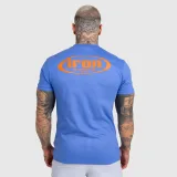 Férfi póló Iron Aesthetics Loop, kék · záber 3