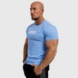 Férfi fitness póló Iron Aesthetics Boxed, kék · záber 5