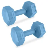 Súlyzó készlet SPOKEY MONSTER BLUE HEXA 2x 2 kg · záber 1