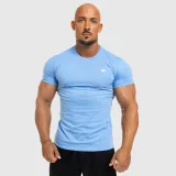 Férfi fitness póló Iron Aesthetics Standard, kék · záber 5