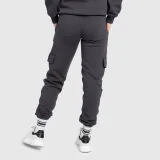 Női melegítőnadrág Iron Aesthetics Cargo, szürke · záber 3