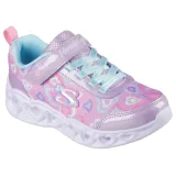 Lány szabadidőcipő SKECHERS Heart Lights Boogie Love K lavender · záber 1