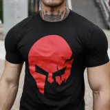 Ultrasoft póló Iron Aesthetics Skull, B&R · záber 2