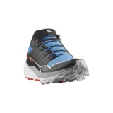Férfi futó trail cipők SALOMON Thundercross M french blue black cherry tomato · záber 3