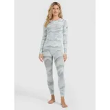 Női thermo nadrág 4F SEAMLESS UNDERWEAR F209-WAW25USEAF209-11A-OFF WHITE ALLOVER · záber 4