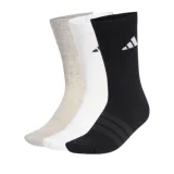 Zoknik ADIDAS 3PACK-C ESS CRW 3P MGREYH WHITE BLACK · záber 1