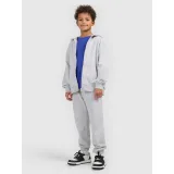 Fiú melegítő nadrágok 4F JUNIOR TROUSERS CAS M1188-25M-GREY MELANGE - Pohlavie: Gyerek · záber 3