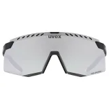 Kerékpáros napszemüvegek UVEX brýle Pace Stage CV black matt mir. silver · záber 3
