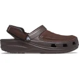 Férfi krokszik (szabadidőcipő) CROCS Yukon Vista II LR Clog M espresso mushroom · záber 2