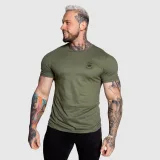 Férfi sportpóló Iron Aesthetics Circle, katonazöld · záber 1