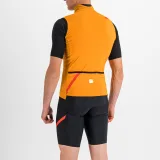 Férfi kerékpáros mellény SPORTFUL Fiandre light no rain vest, dark gold · záber 5