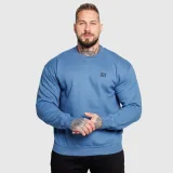 Férfi pulóver Iron Aesthetics Blackout, kék · záber 4