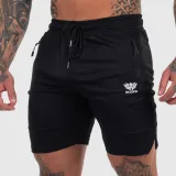 Sportos short Iron Aesthetics Lightning, fekete · záber 5