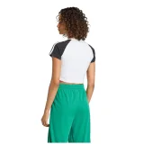 Női rövid ujjú póló ADIDAS ORIGINALS SST BABY TEE-WHITE BLACK WHITE · záber 4