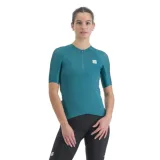 Női rövid ujjú kerékpáros mez SPORTFUL Matchy w short sleeve jersey, shade spruce · záber 1