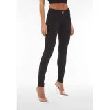 Női jeggings nadrág FREDDY WR.UP® breathable bioactive push-up skinny trousers-Black · záber 4