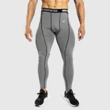 Férfi sportleggings Iron Aesthetics Dry Cool, szürke · záber 1