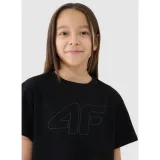Lány póló rövid ujjú 4F JUNIOR TSHIRT F2333-20S-DEEP BLACK · záber 2